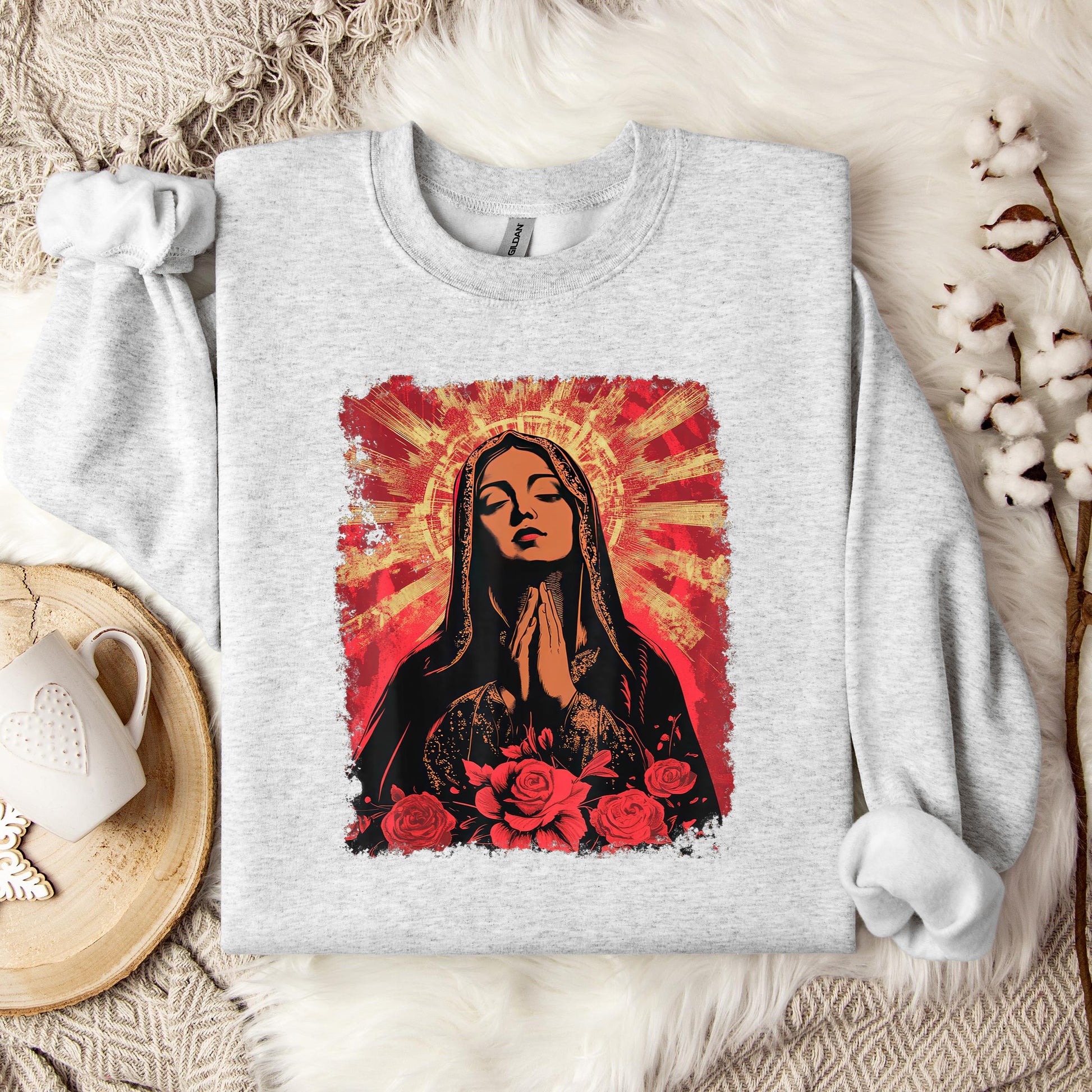 The Holy Virgin Mary 84 Sweatshirt