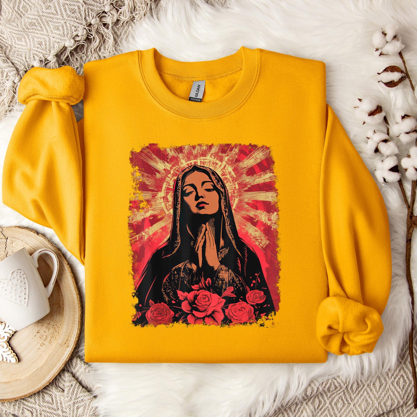 The Holy Virgin Mary 84 Sweatshirt