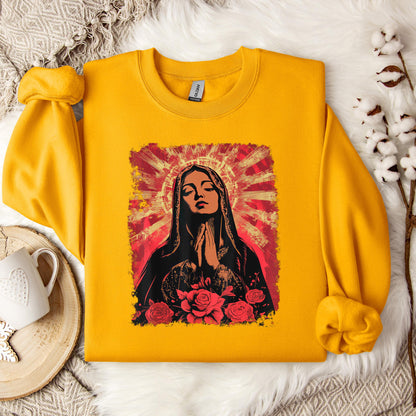 The Holy Virgin Mary 84 Sweatshirt
