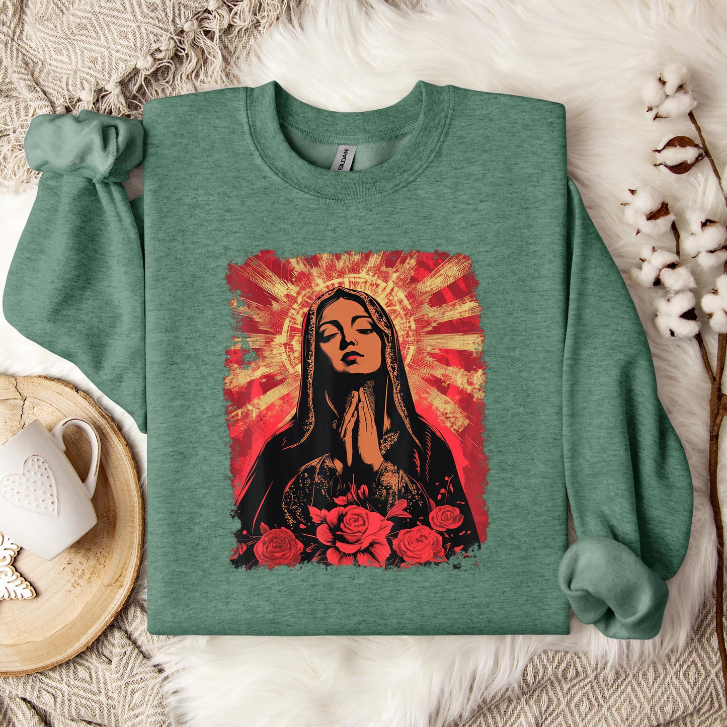 The Holy Virgin Mary 84 Sweatshirt