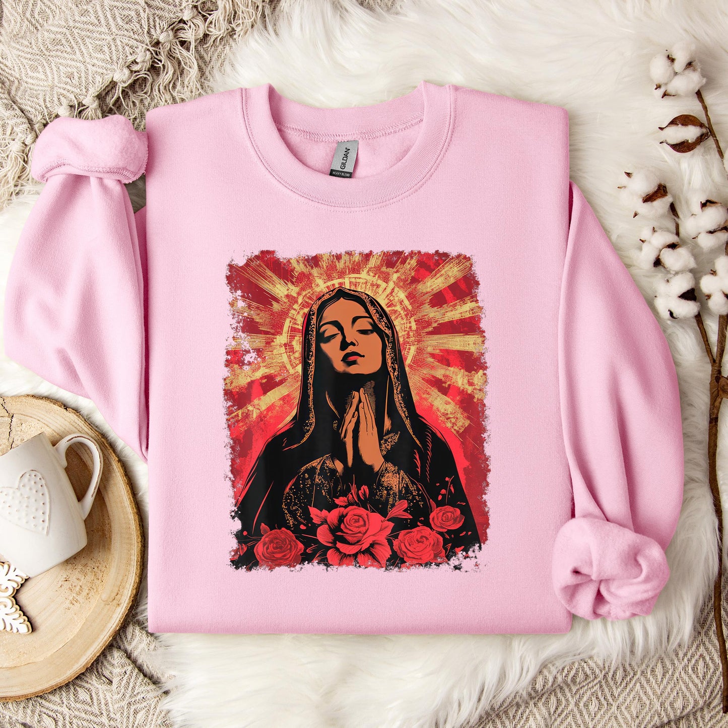 The Holy Virgin Mary 84 Sweatshirt