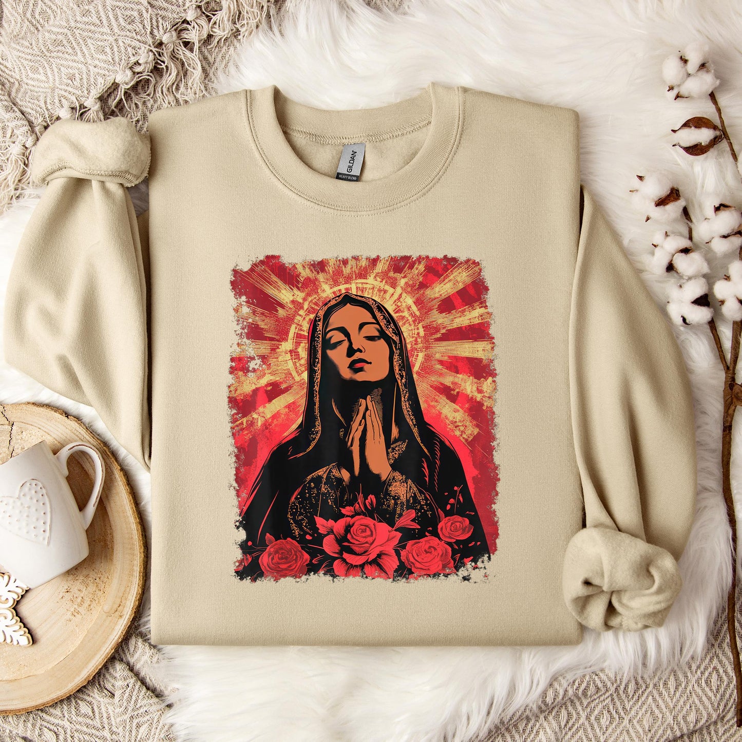 The Holy Virgin Mary 84 Sweatshirt