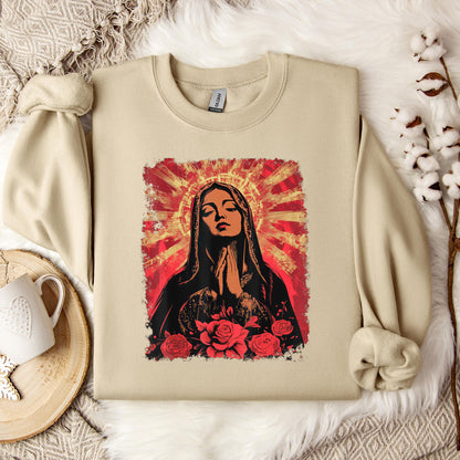 The Holy Virgin Mary 84 Sweatshirt