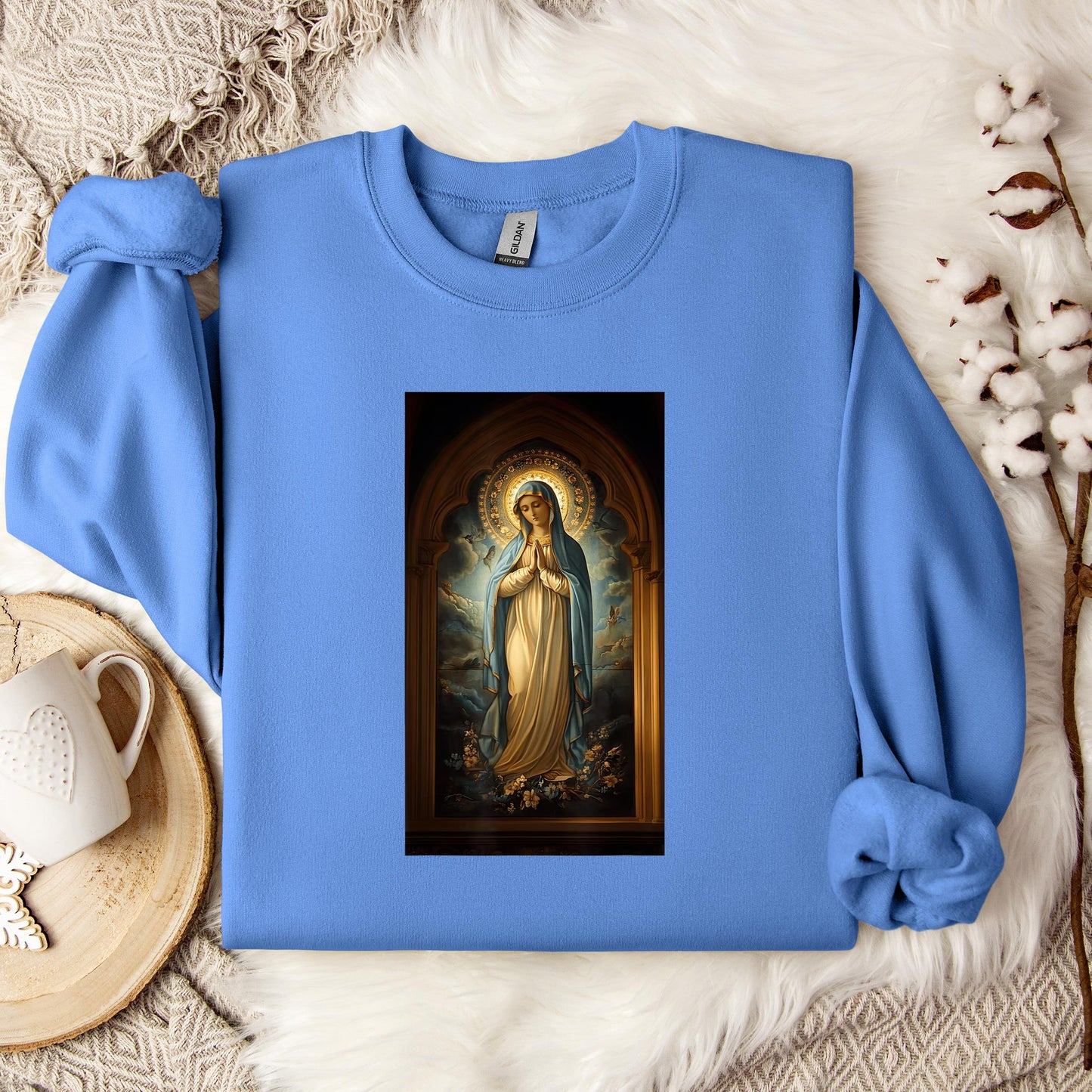 The Holy Virgin Mary 85 Sweatshirt