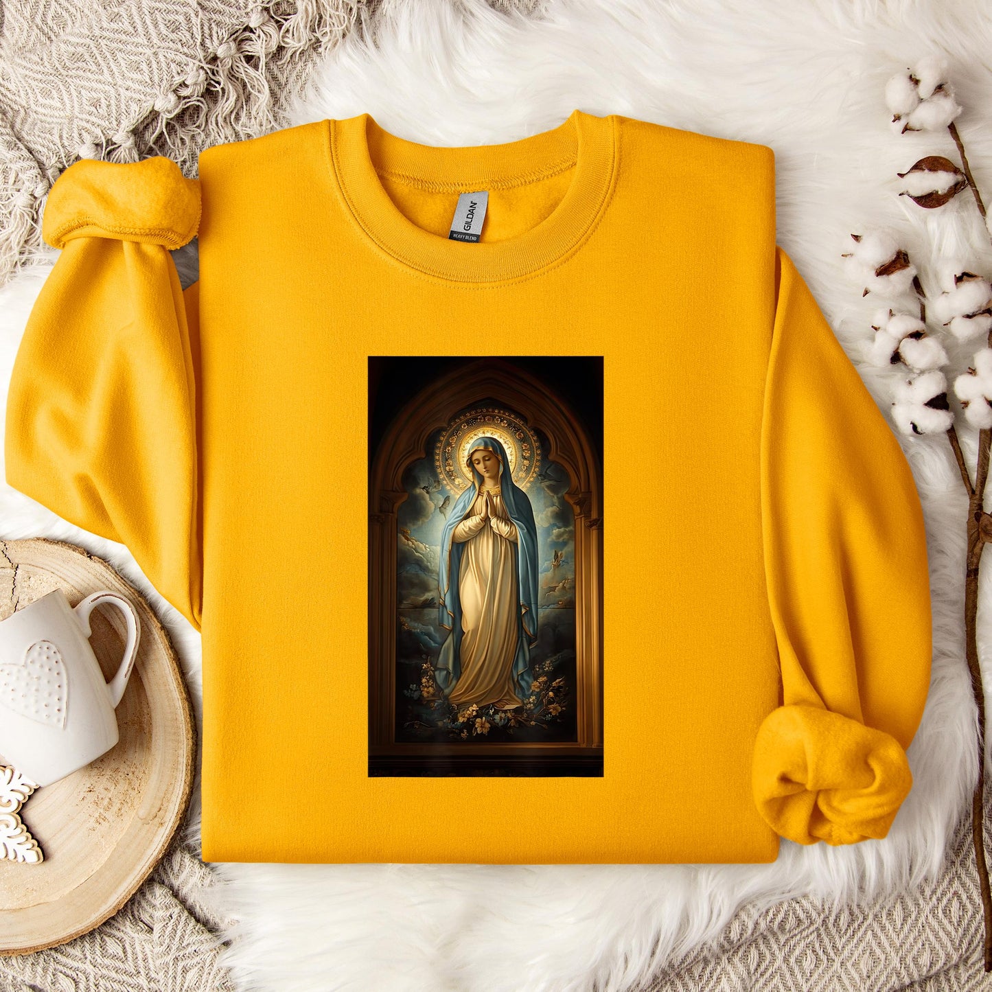 The Holy Virgin Mary 85 Sweatshirt