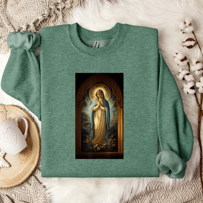 The Holy Virgin Mary 85 Sweatshirt