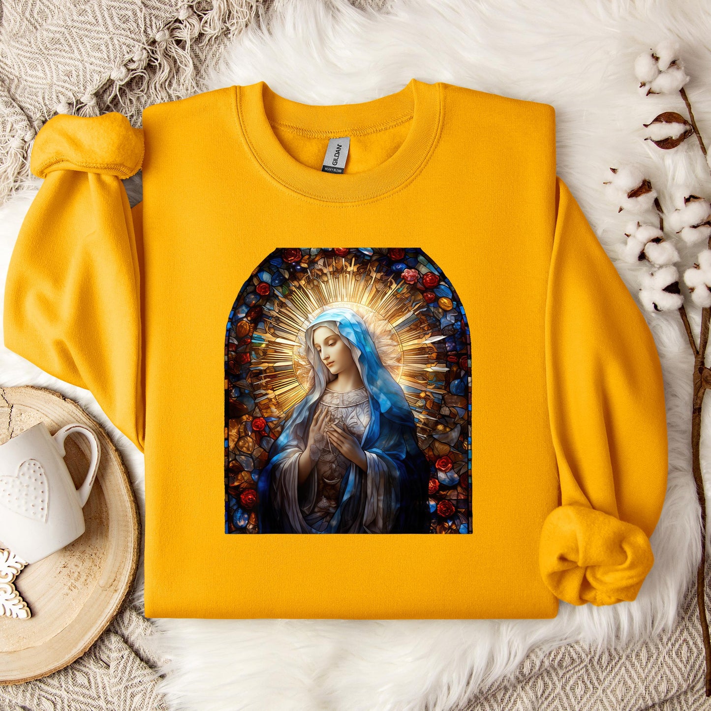 The Holy Virgin Mary 86 Sweatshirt