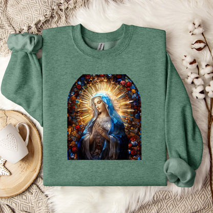 The Holy Virgin Mary 86 Sweatshirt