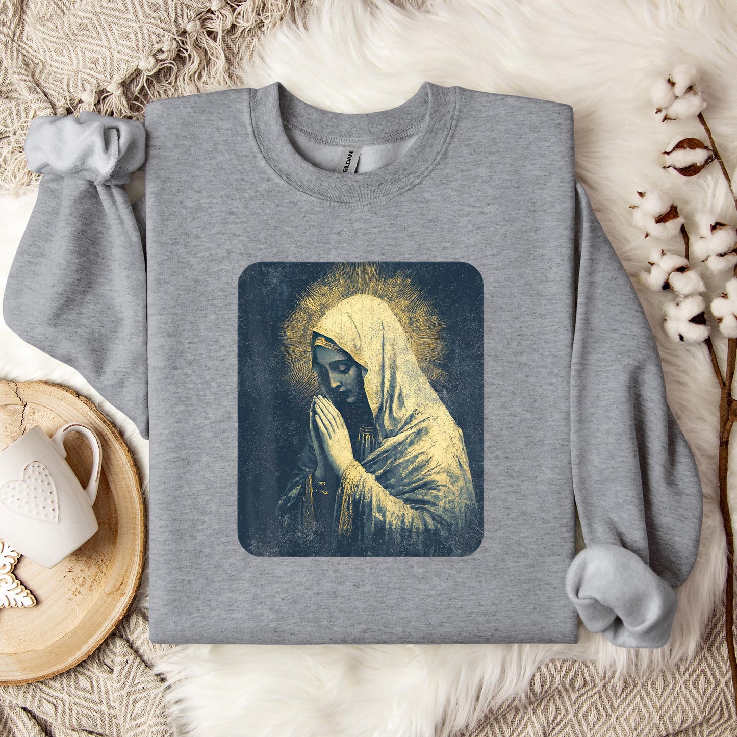 The Holy Virgin Mary 87 Sweatshirt