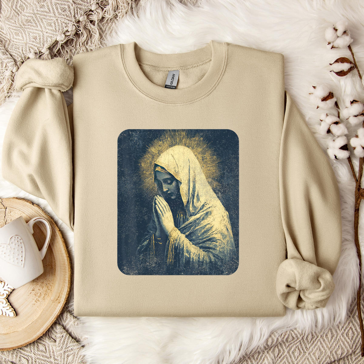 The Holy Virgin Mary 87 Sweatshirt