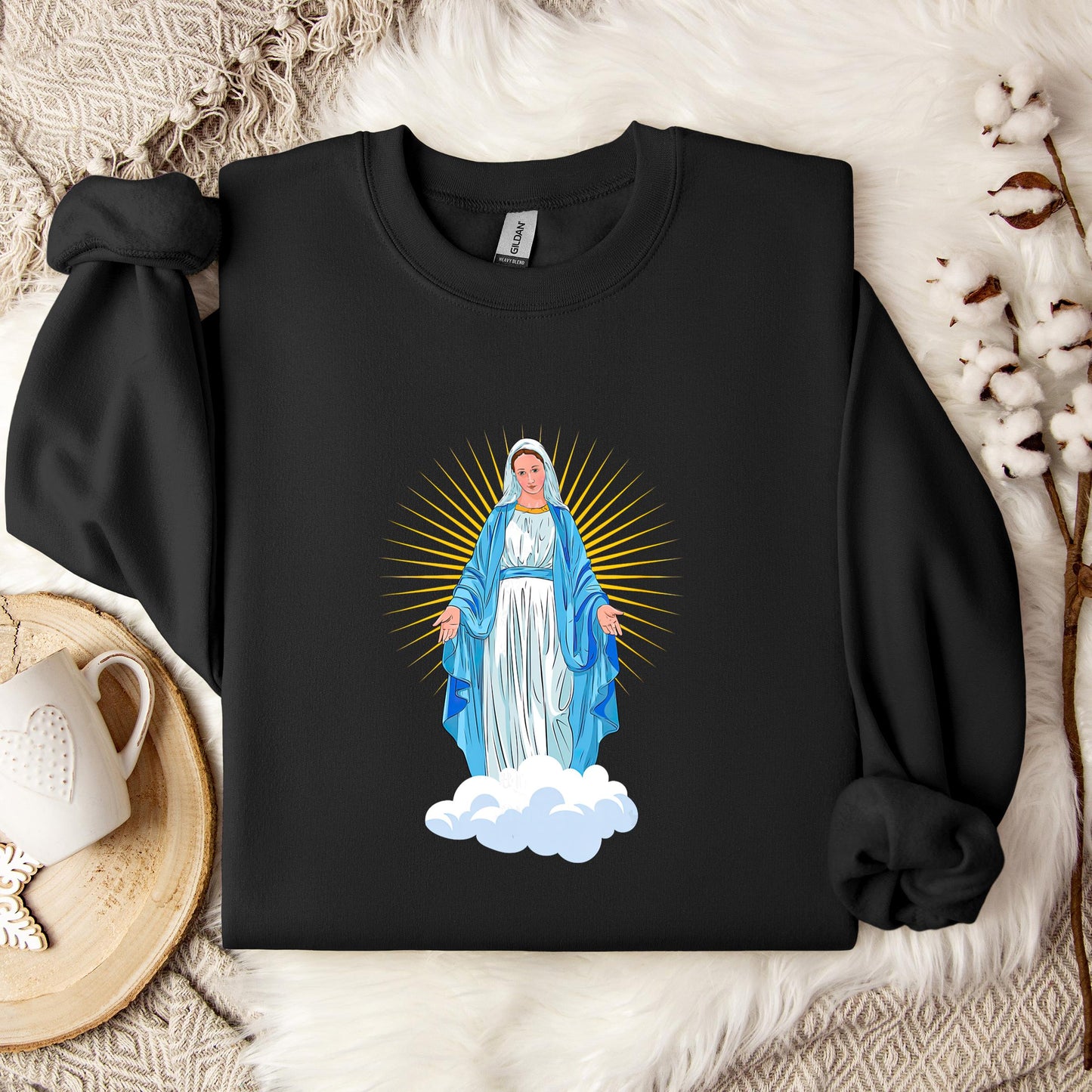 The Holy Virgin Mary 88 Sweatshirt