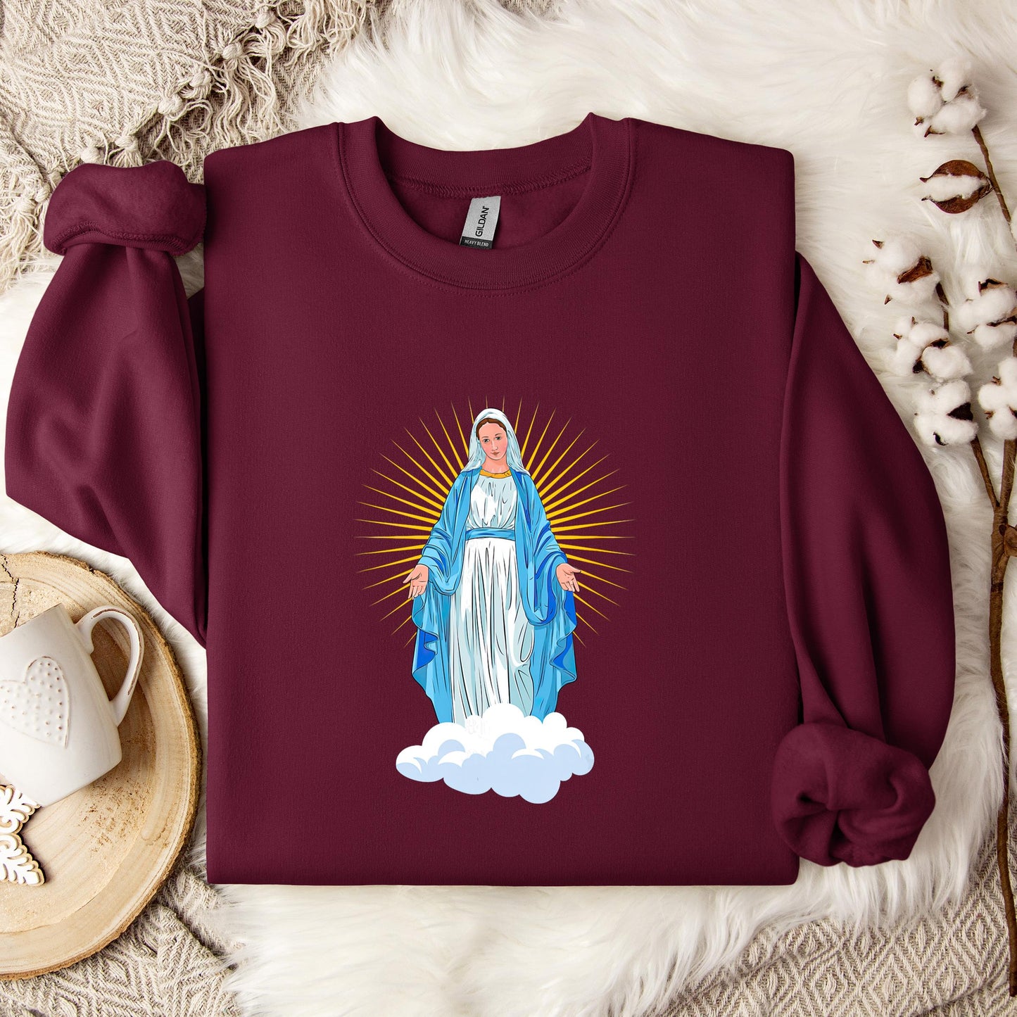 The Holy Virgin Mary 88 Sweatshirt