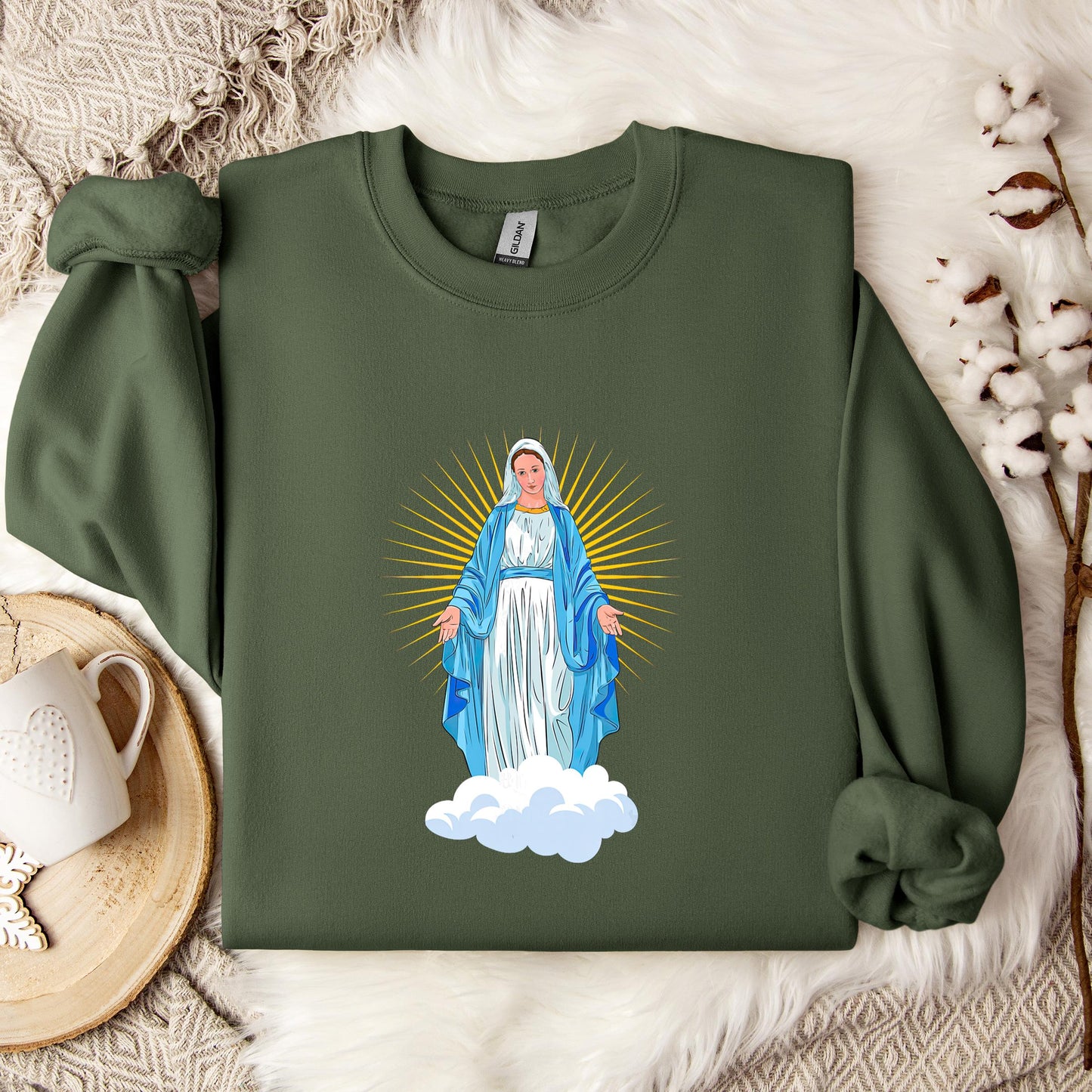 The Holy Virgin Mary 88 Sweatshirt