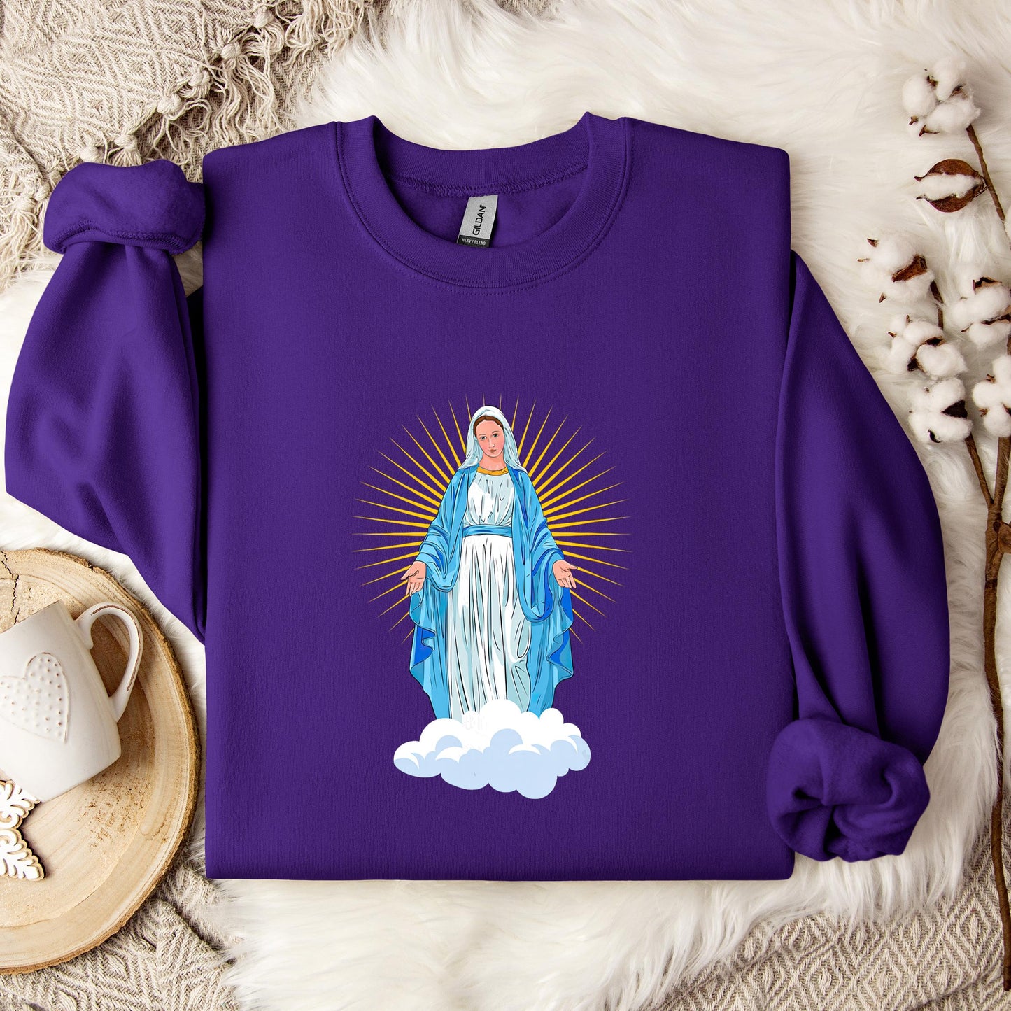 The Holy Virgin Mary 88 Sweatshirt