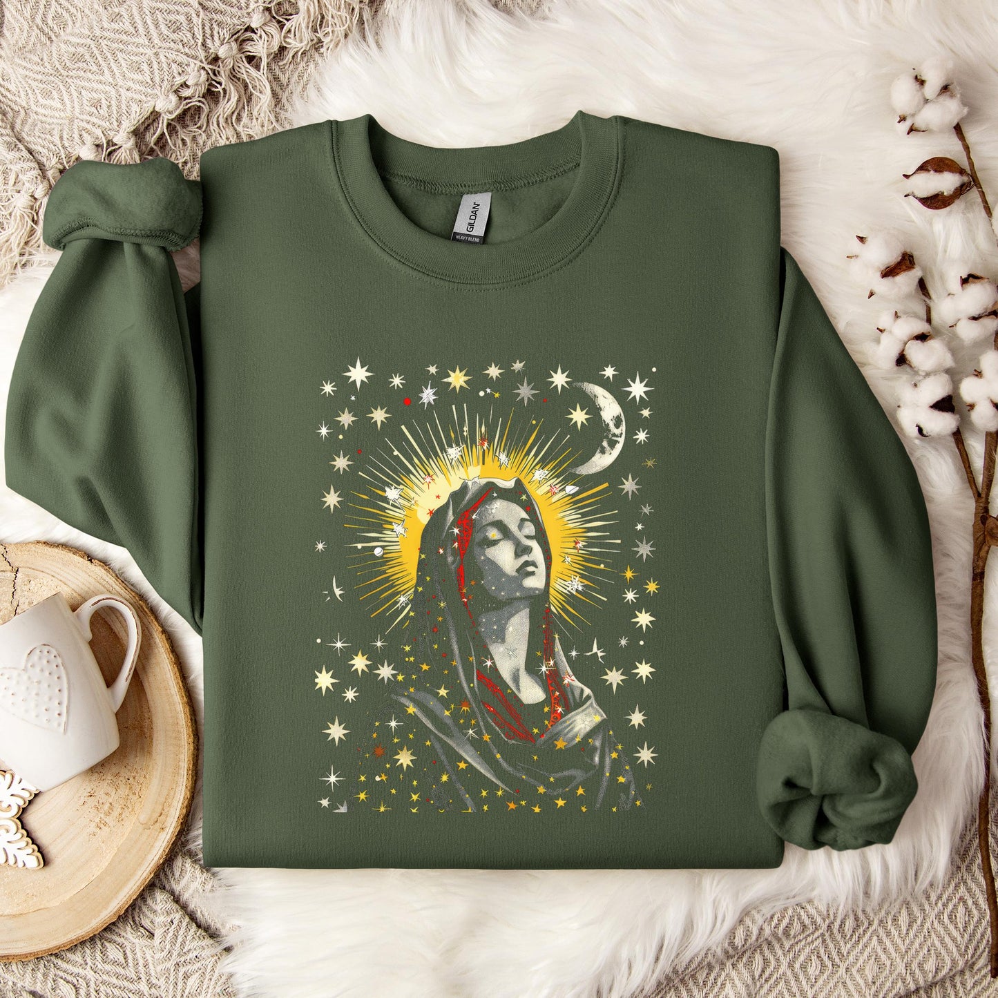 The Holy Virgin Mary 89 Sweatshirt