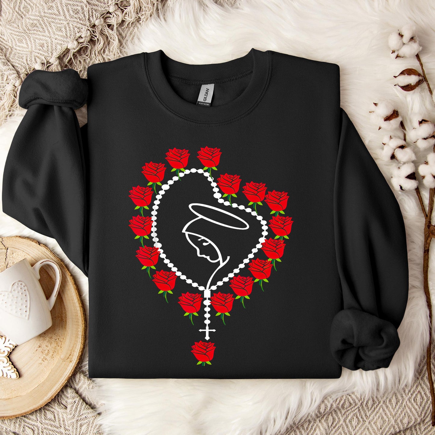 The Holy Virgin Mary 90 Sweatshirt