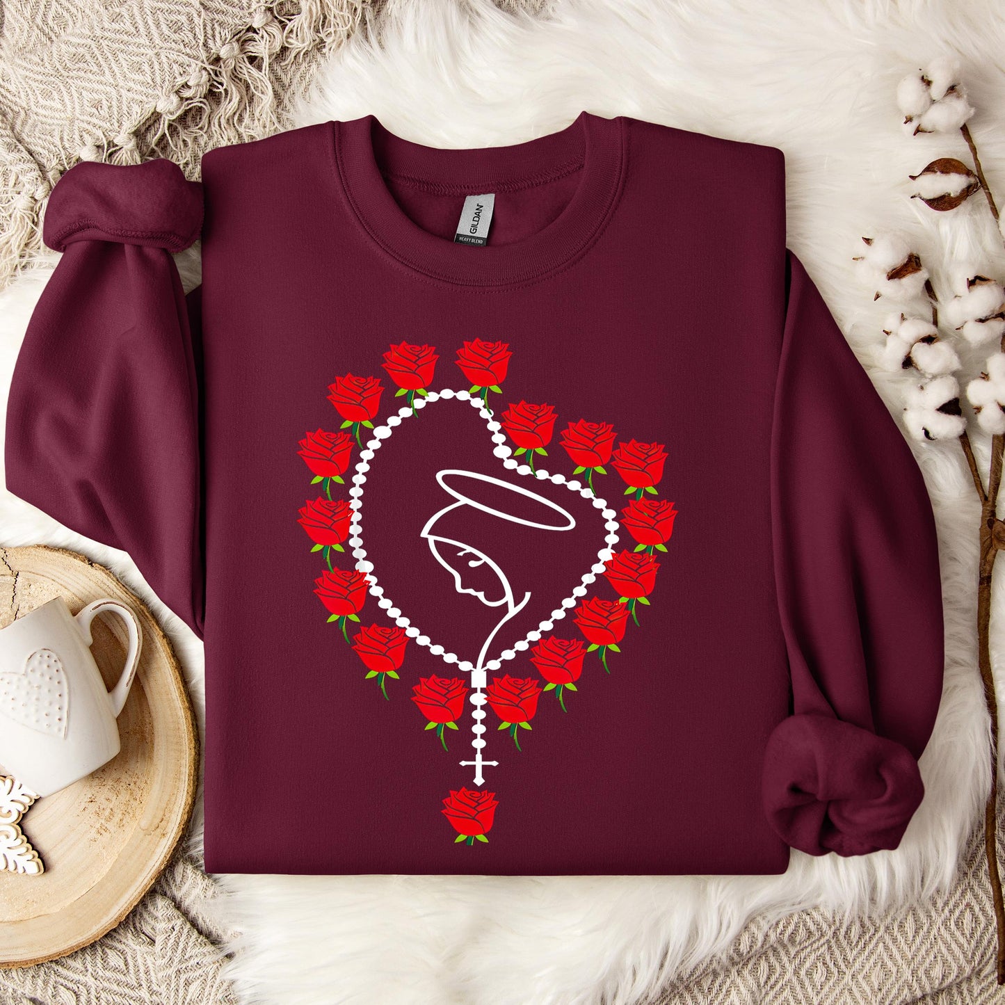 The Holy Virgin Mary 90 Sweatshirt