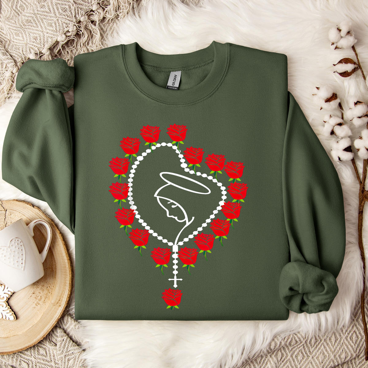 The Holy Virgin Mary 90 Sweatshirt