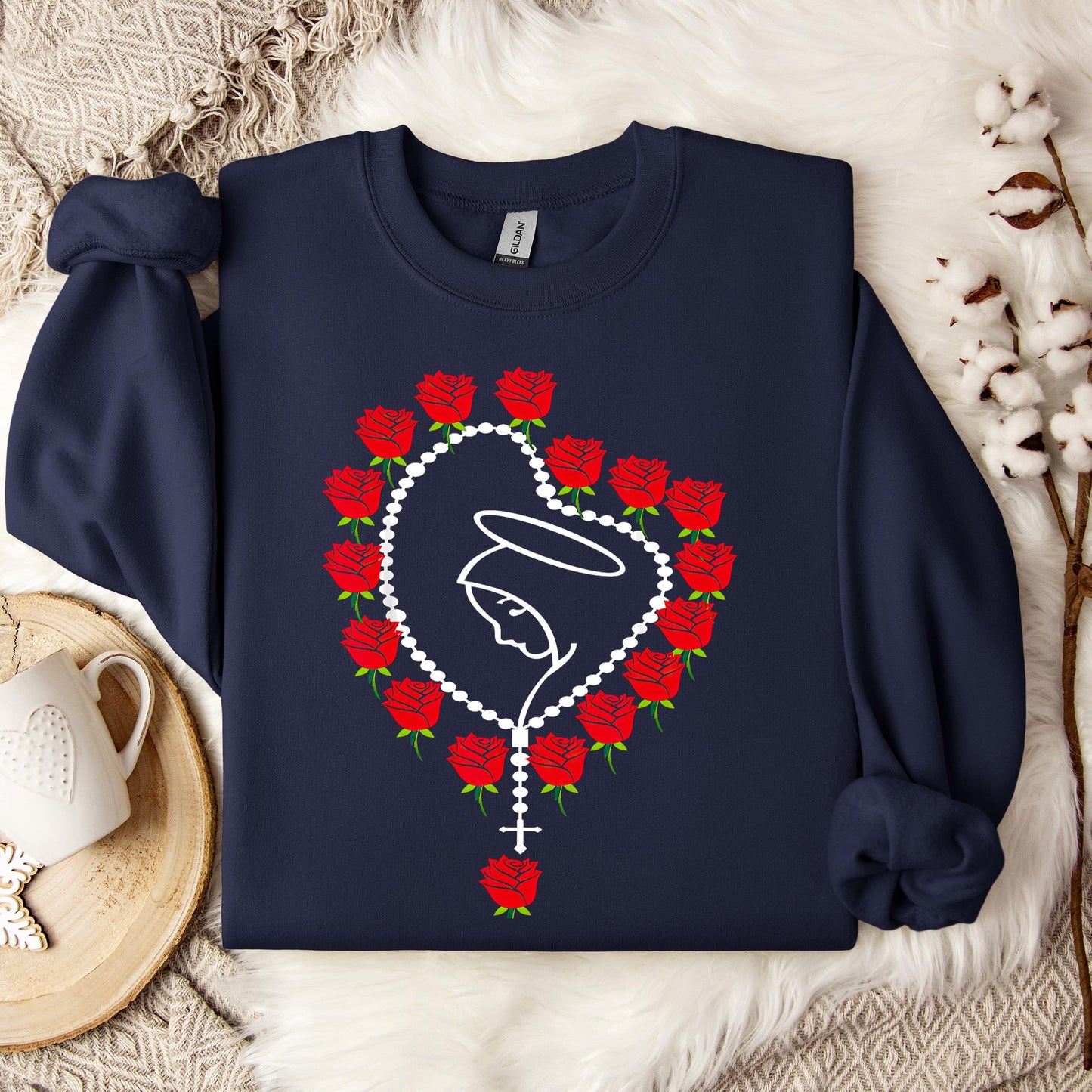 The Holy Virgin Mary 90 Sweatshirt