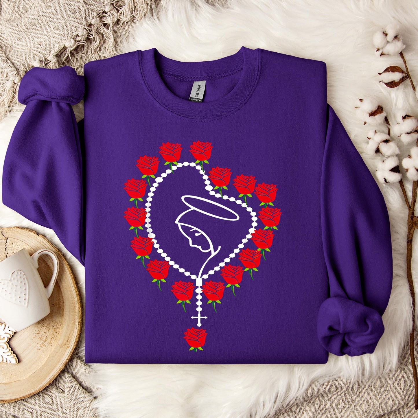 The Holy Virgin Mary 90 Sweatshirt