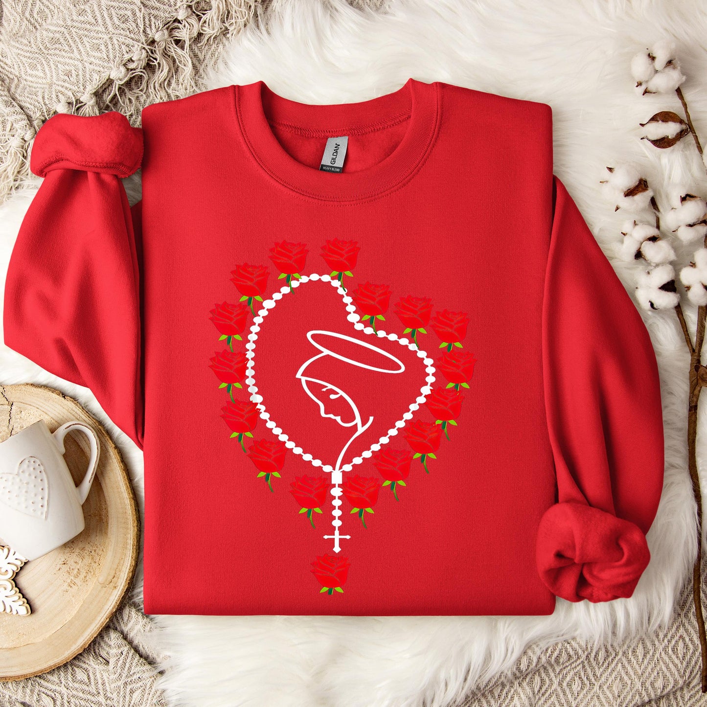 The Holy Virgin Mary 90 Sweatshirt