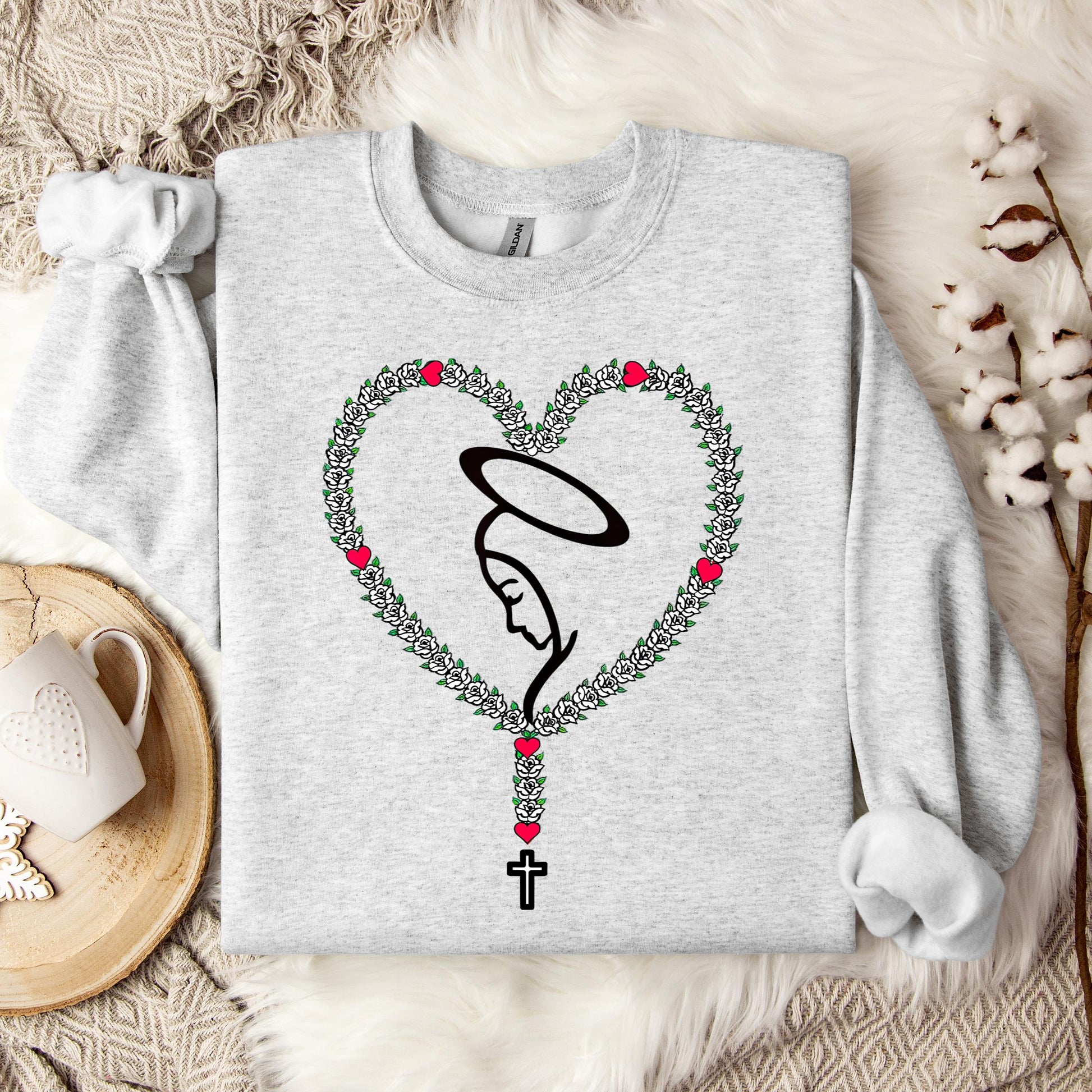 The Holy Virgin Mary 91 Sweatshirt