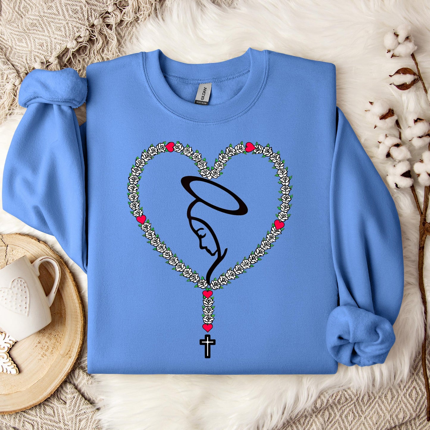 The Holy Virgin Mary 91 Sweatshirt