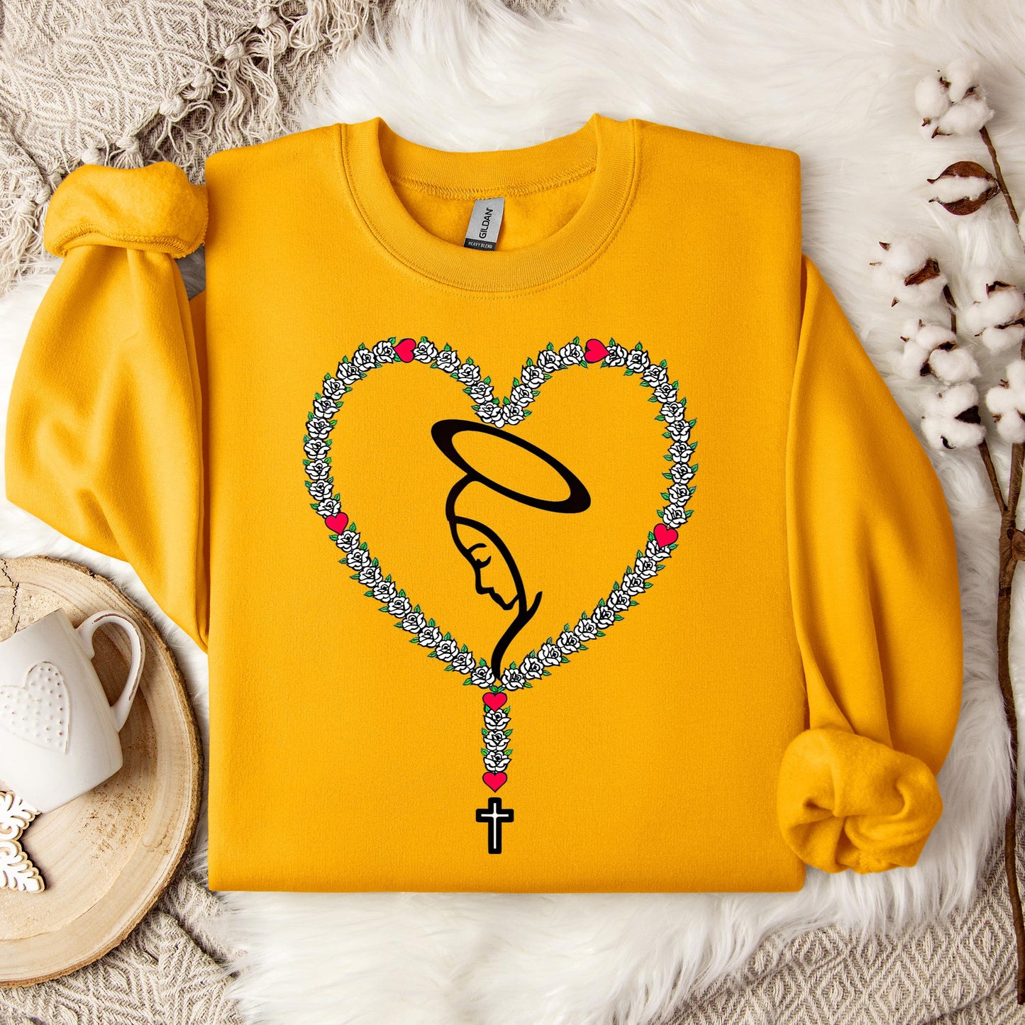 The Holy Virgin Mary 91 Sweatshirt