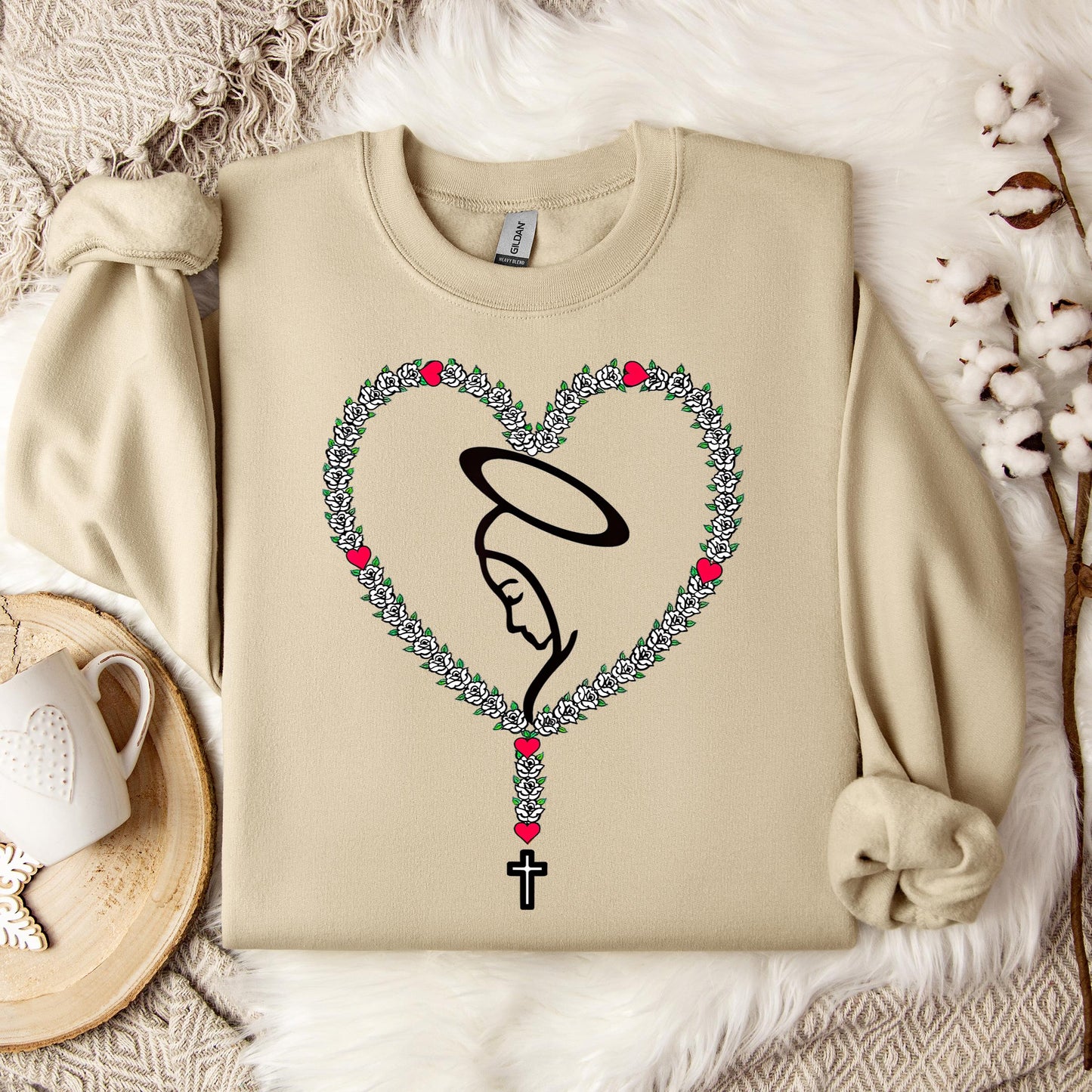 The Holy Virgin Mary 91 Sweatshirt