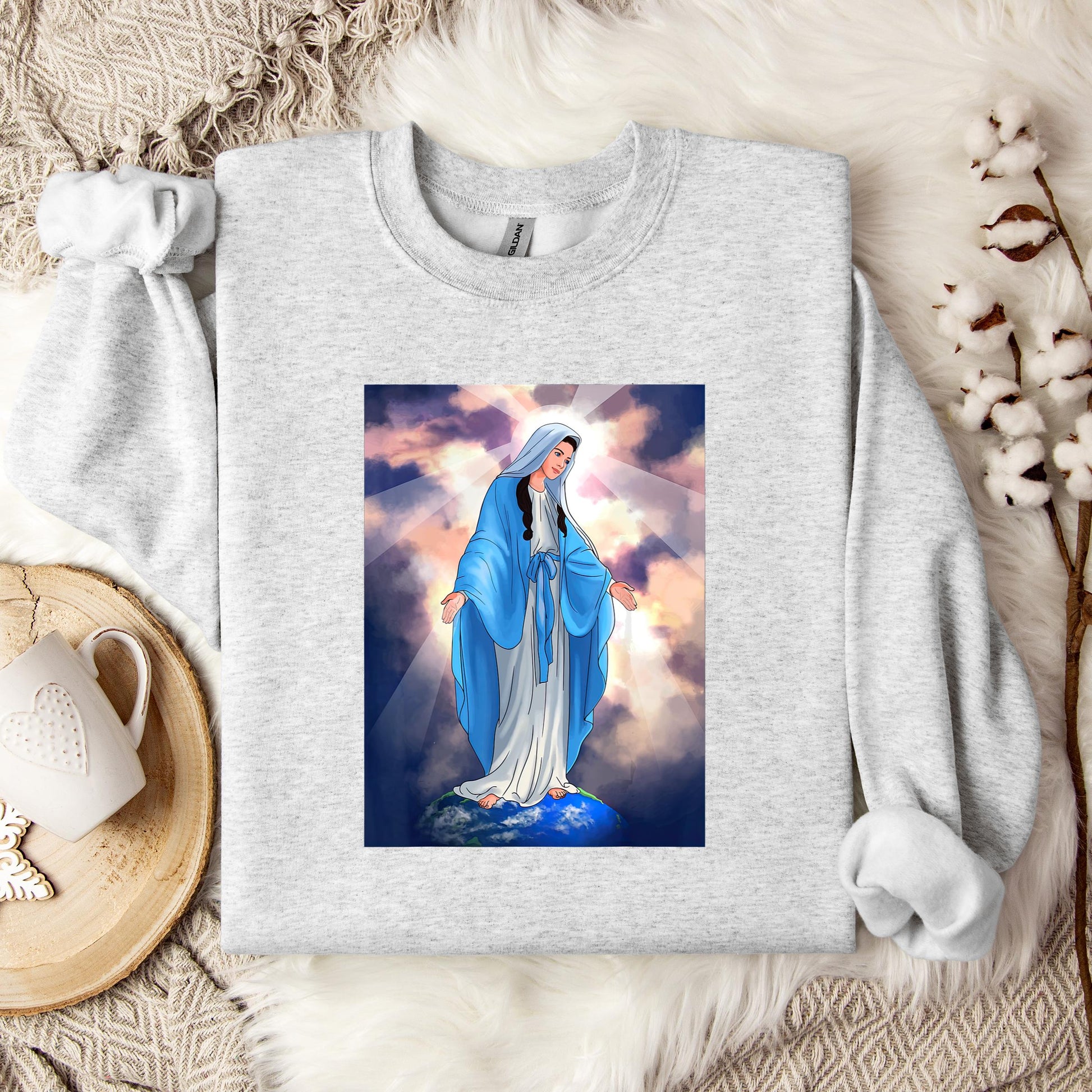 The Holy Virgin Mary 92 Sweatshirt