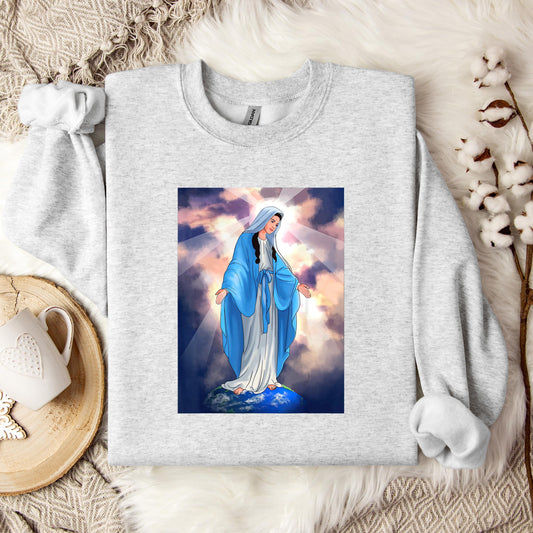 The Holy Virgin Mary 92 Sweatshirt