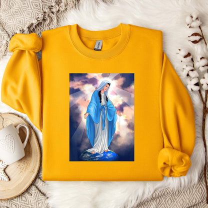 The Holy Virgin Mary 92 Sweatshirt