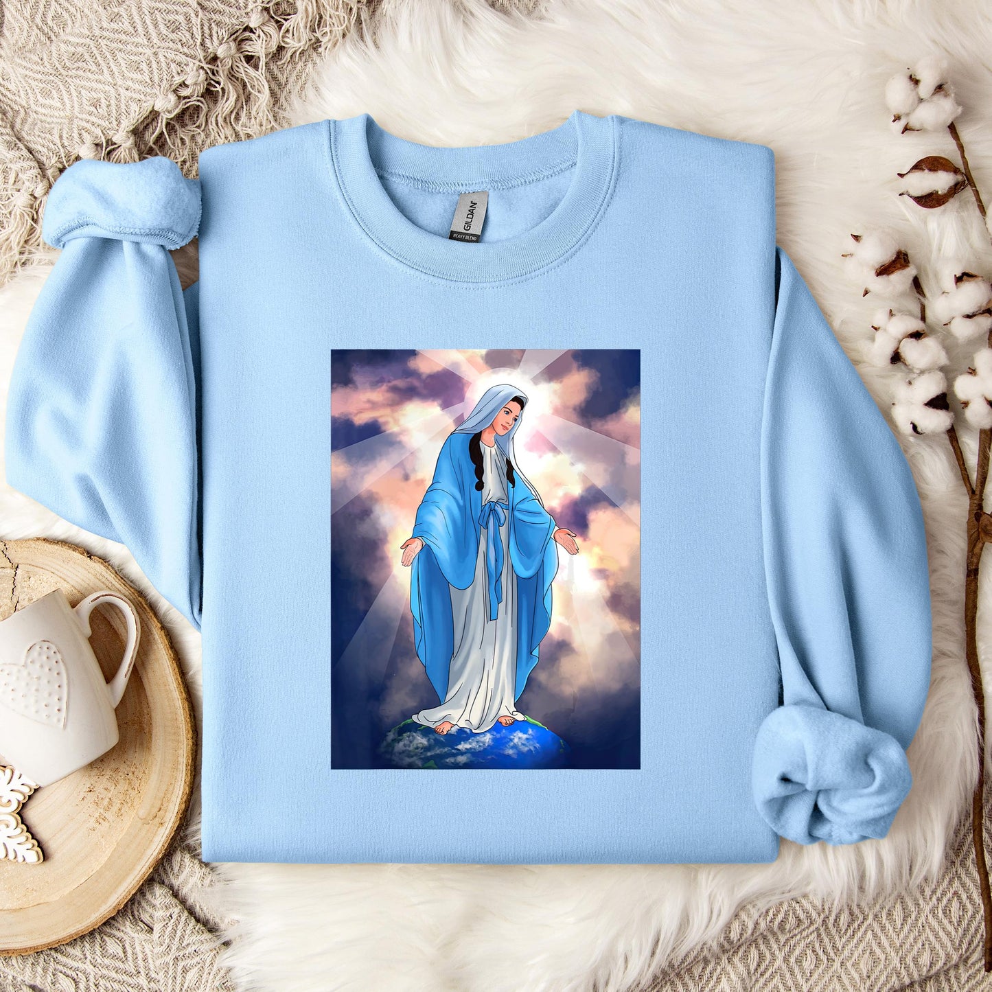 The Holy Virgin Mary 92 Sweatshirt