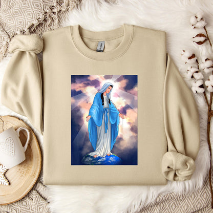 The Holy Virgin Mary 92 Sweatshirt