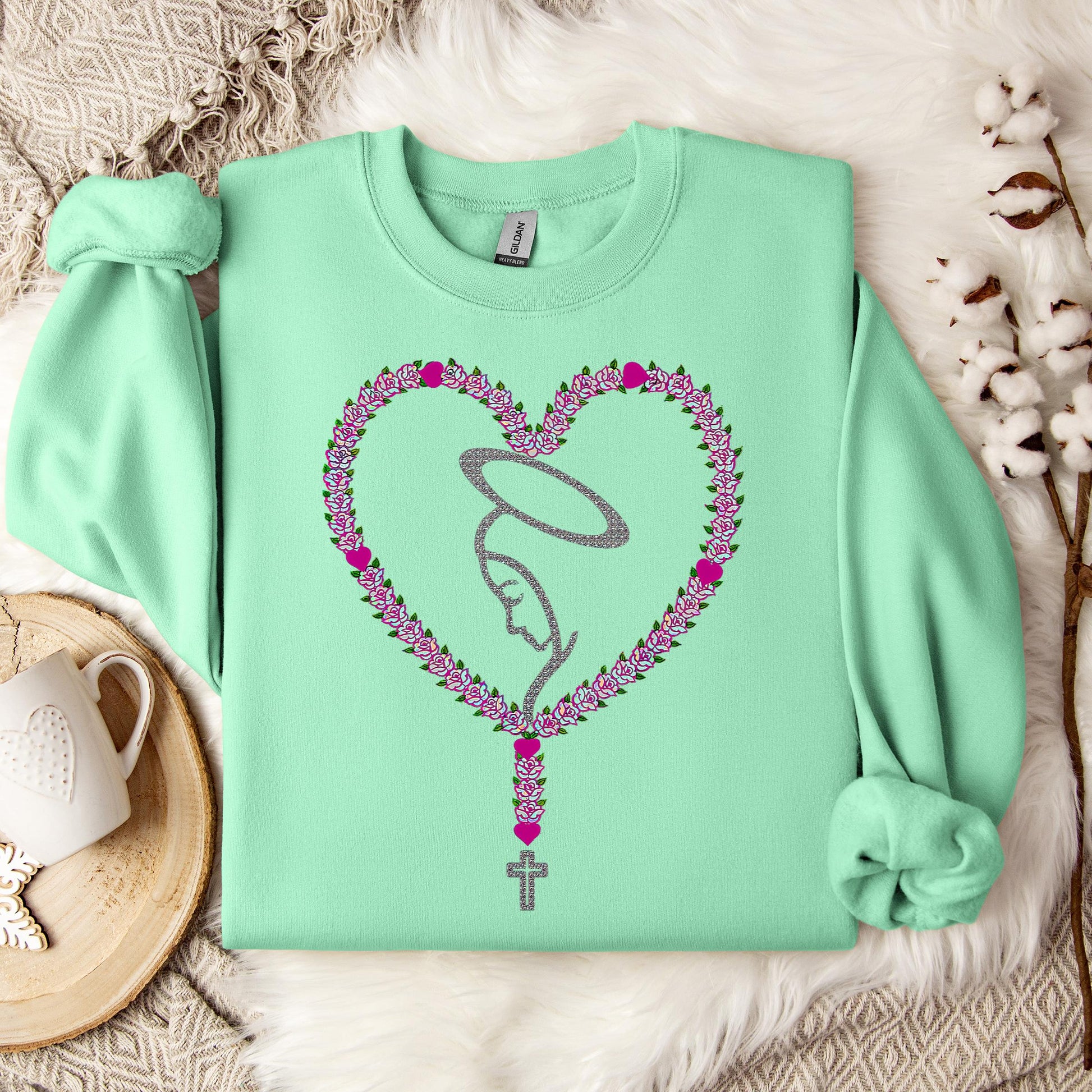 The Holy Virgin Mary 93 Sweatshirt