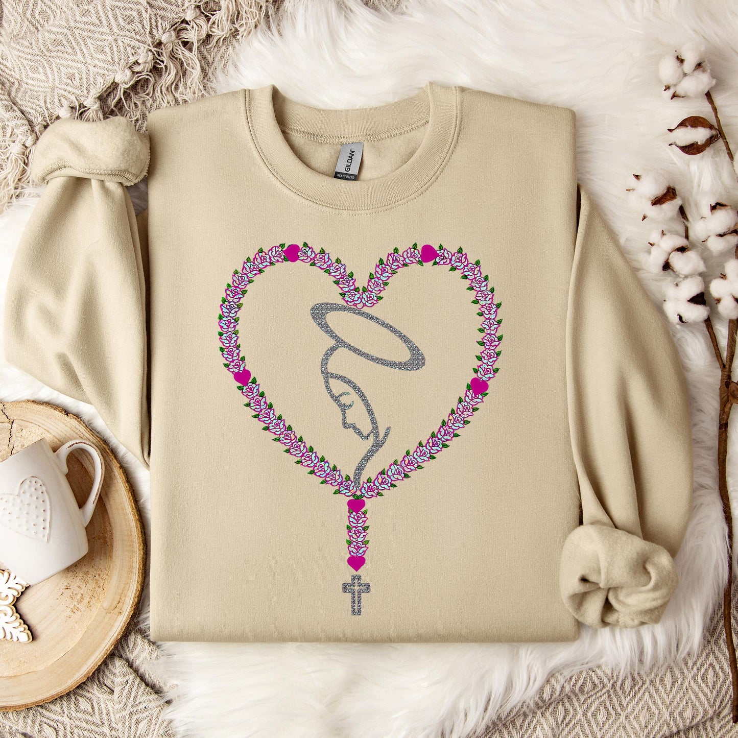 The Holy Virgin Mary 93 Sweatshirt