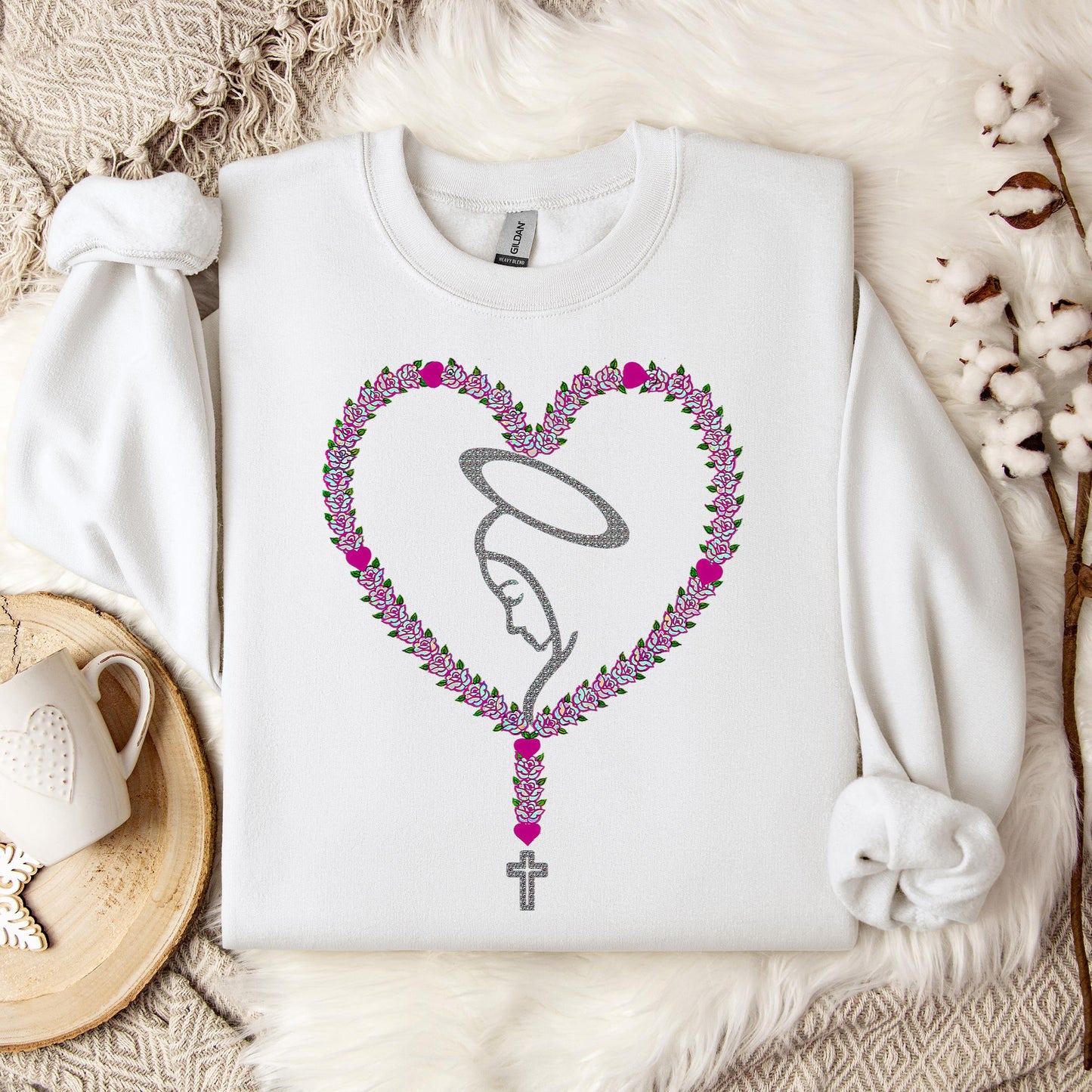 The Holy Virgin Mary 93 Sweatshirt