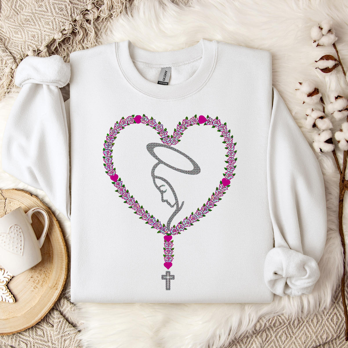 The Holy Virgin Mary 93 Sweatshirt