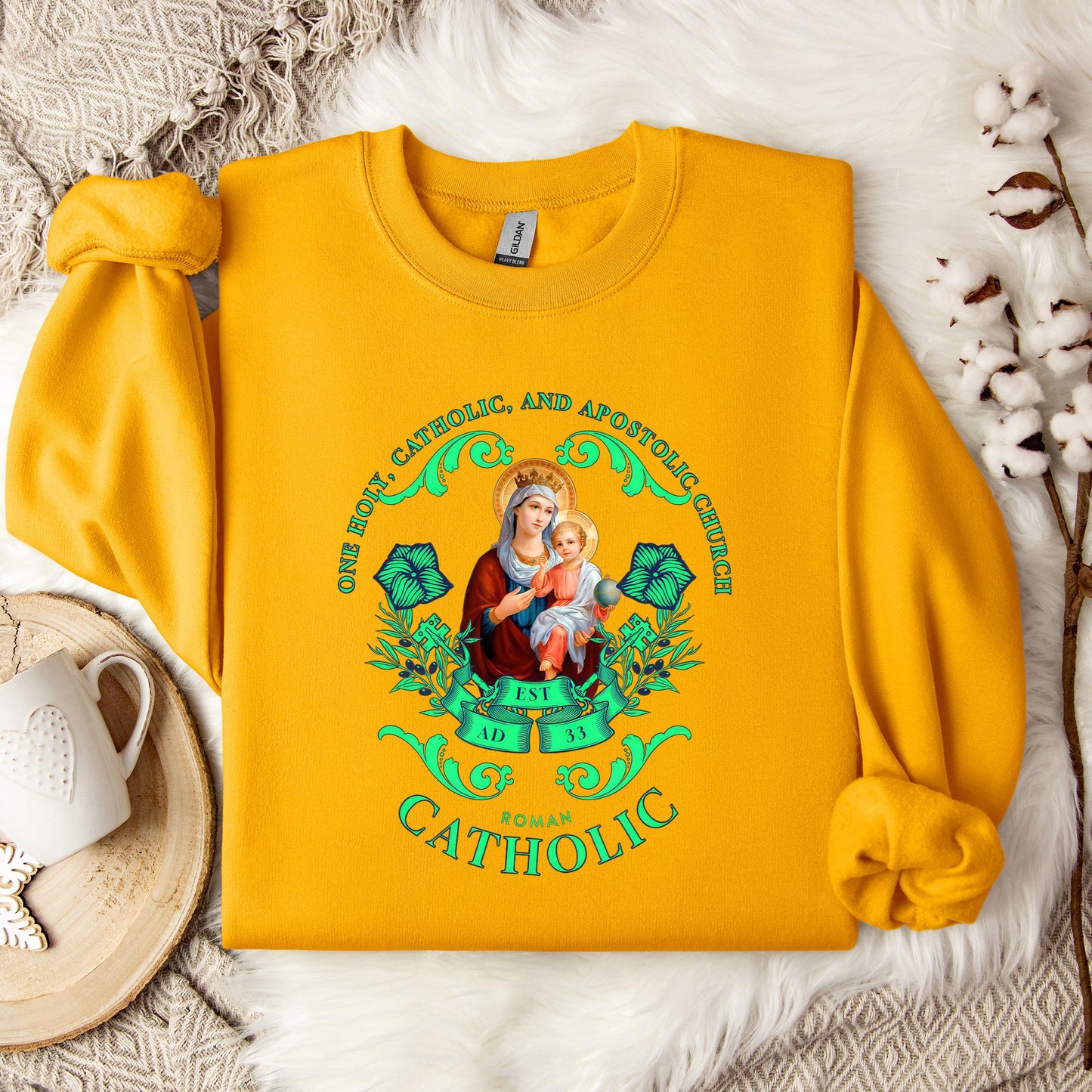 The Holy Virgin Mary 94 Sweatshirt