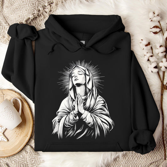 The Holy Virgin Mary 95 Hoodie