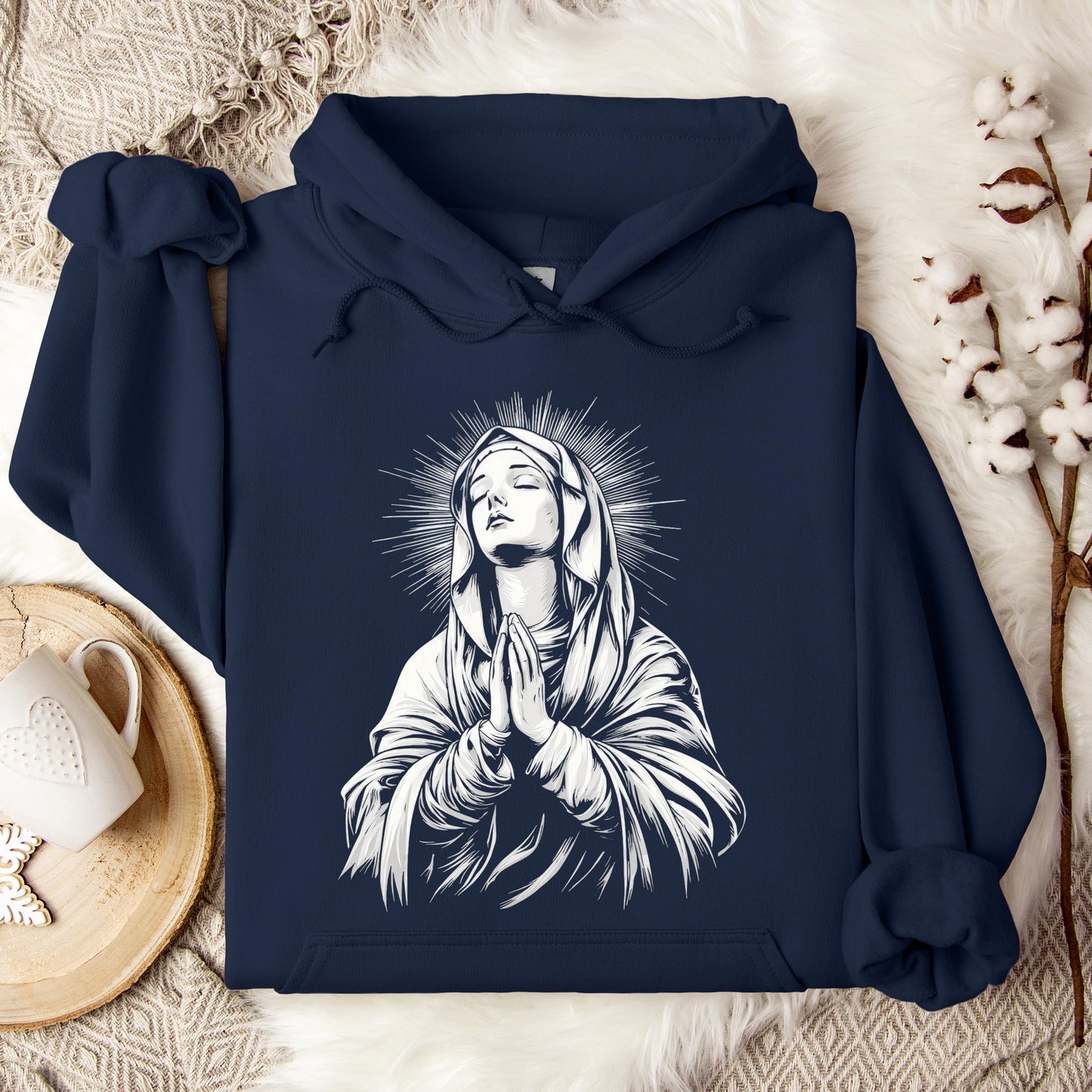 The Holy Virgin Mary 95 Hoodie