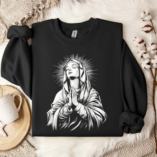 The Holy Virgin Mary 95 Sweatshirt