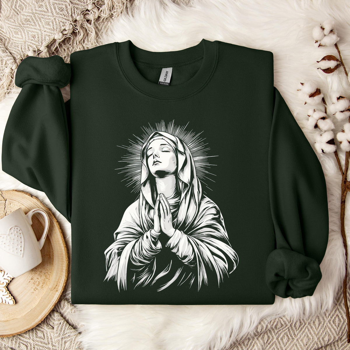 The Holy Virgin Mary 95 Sweatshirt
