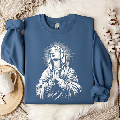 The Holy Virgin Mary 95 Sweatshirt