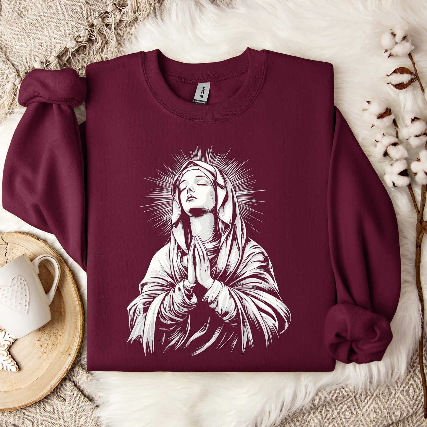 The Holy Virgin Mary 95 Sweatshirt