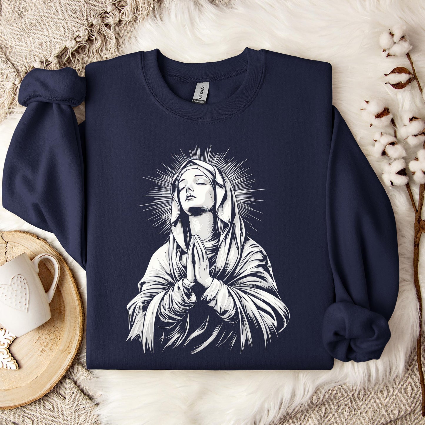 The Holy Virgin Mary 95 Sweatshirt