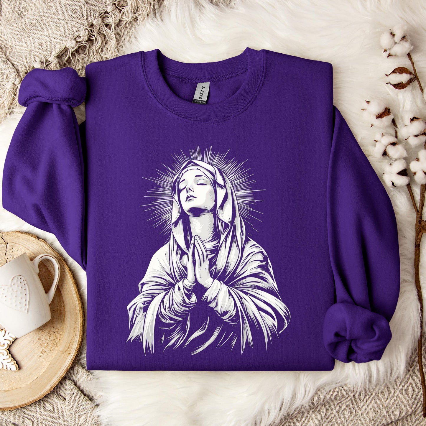 The Holy Virgin Mary 95 Sweatshirt