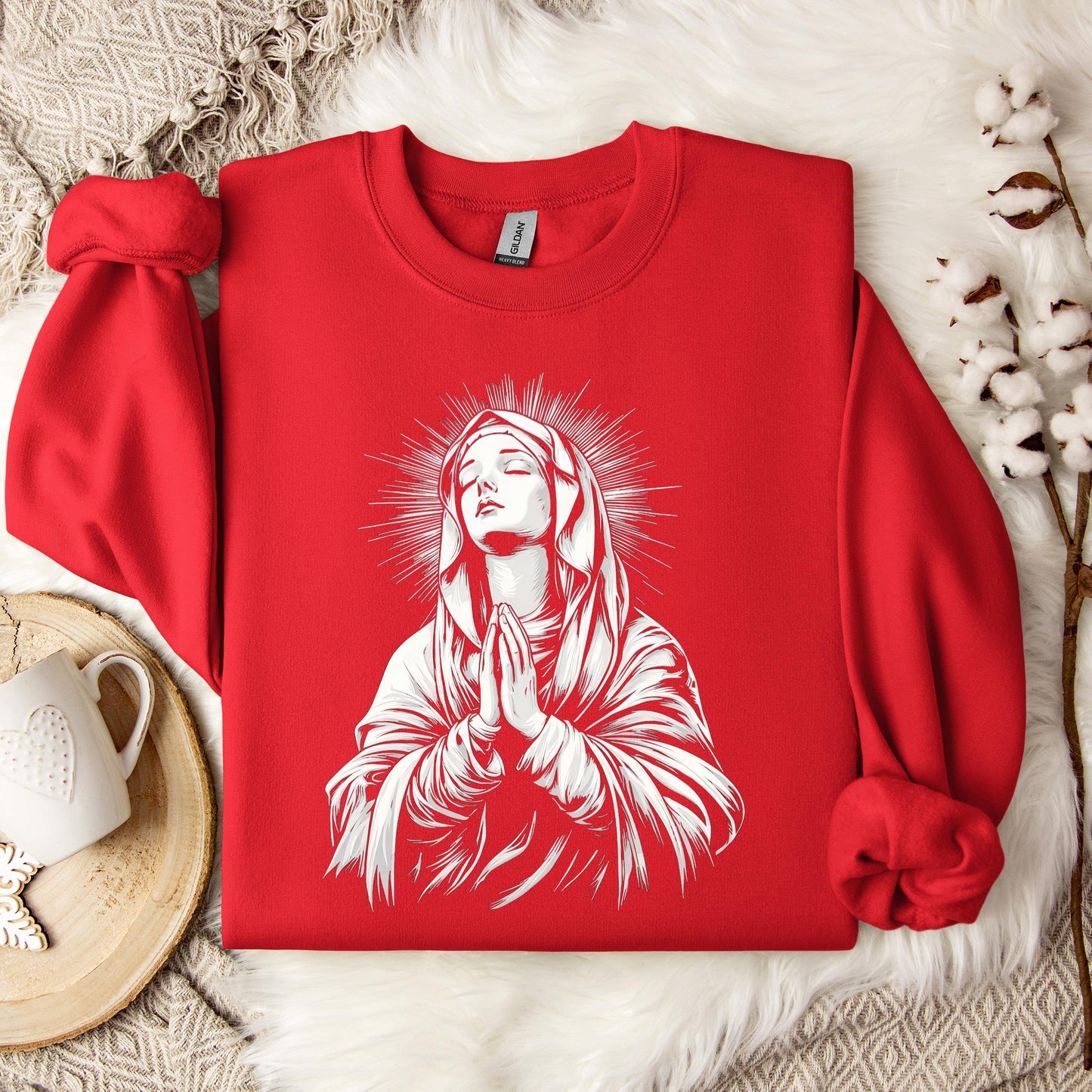 The Holy Virgin Mary 95 Sweatshirt