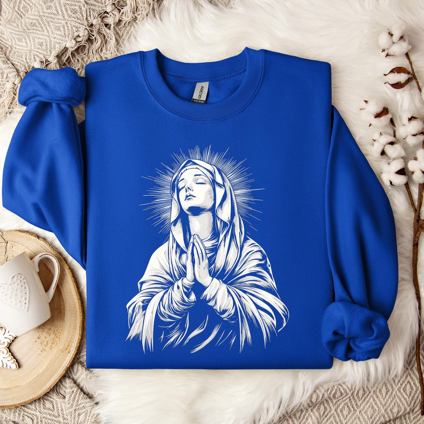 The Holy Virgin Mary 95 Sweatshirt