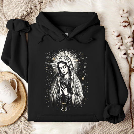 The Holy Virgin Mary 96 Hoodie